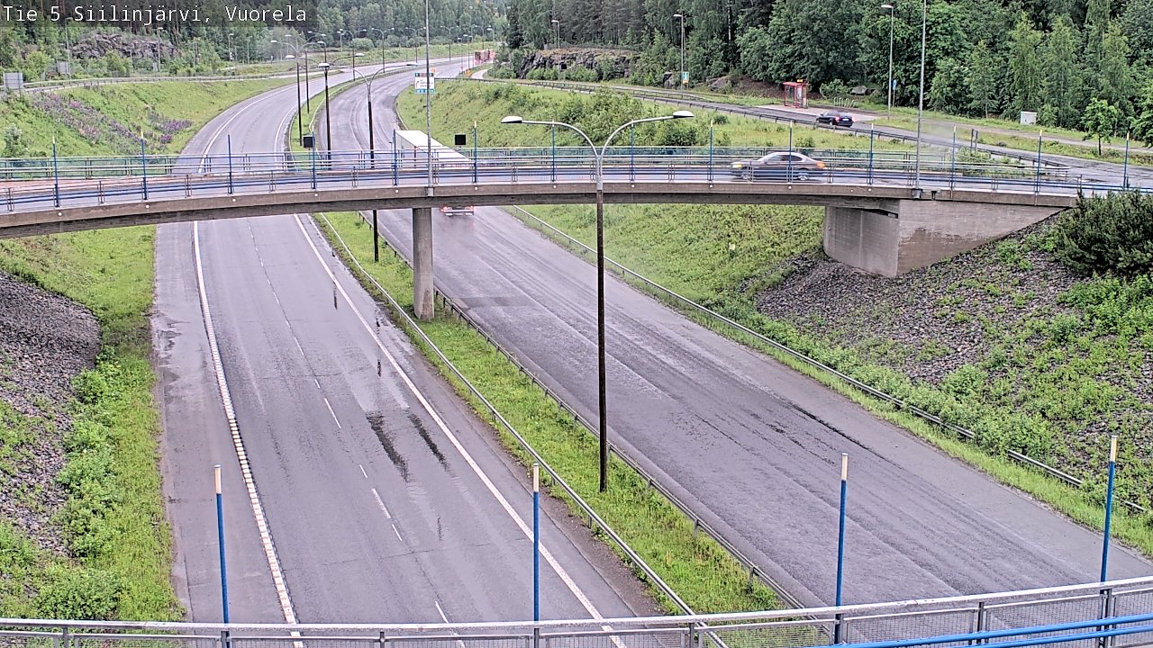Weather Camera Image Road 5 Siilinjärvi, Vuorela, Siilinjärvi, Pohjois-Savo