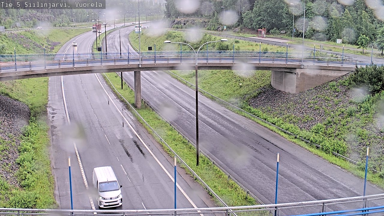 Weather Camera Image Väg 5 Siilinjärvi, Vuorela, Siilinjärvi, Pohjois-Savo
