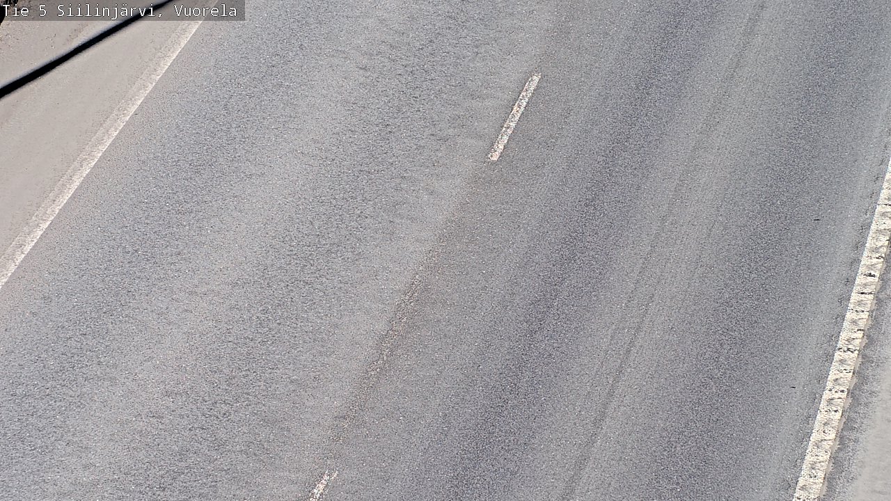 Weather Camera Image Väg 5 Siilinjärvi, Vuorela, Siilinjärvi, Pohjois-Savo