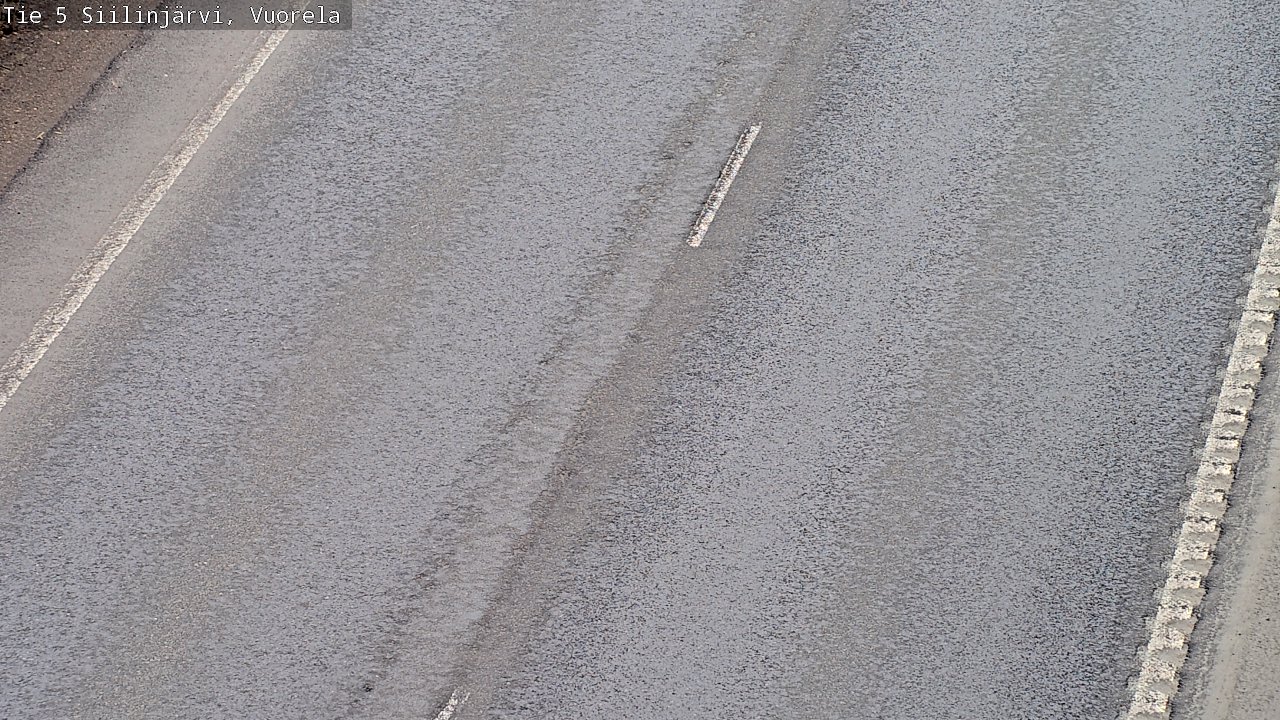 Weather Camera Image Väg 5 Siilinjärvi, Vuorela, Siilinjärvi, Pohjois-Savo