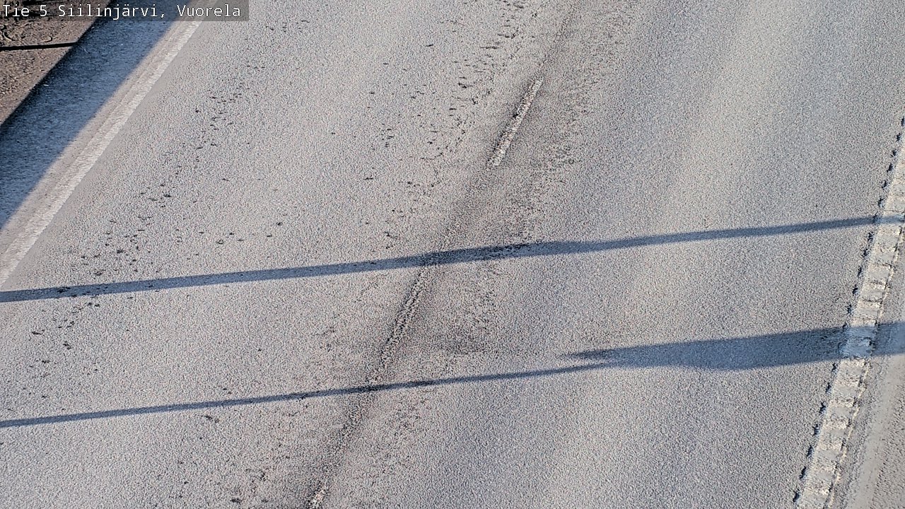 Weather Camera Image Väg 5 Siilinjärvi, Vuorela, Siilinjärvi, Pohjois-Savo