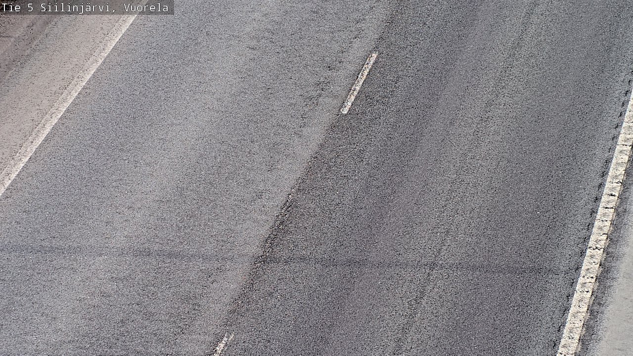 Weather Camera Image Väg 5 Siilinjärvi, Vuorela, Siilinjärvi, Pohjois-Savo