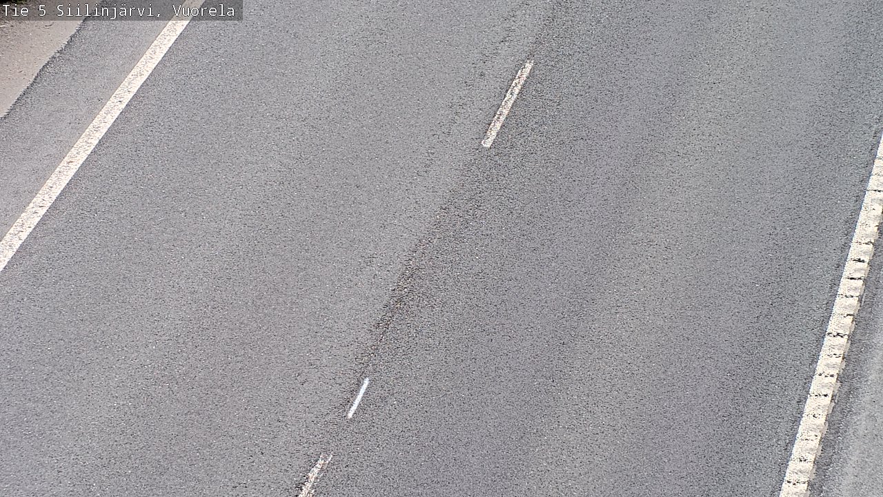 Weather Camera Image Road 5 Siilinjärvi, Vuorela, Siilinjärvi, Pohjois-Savo