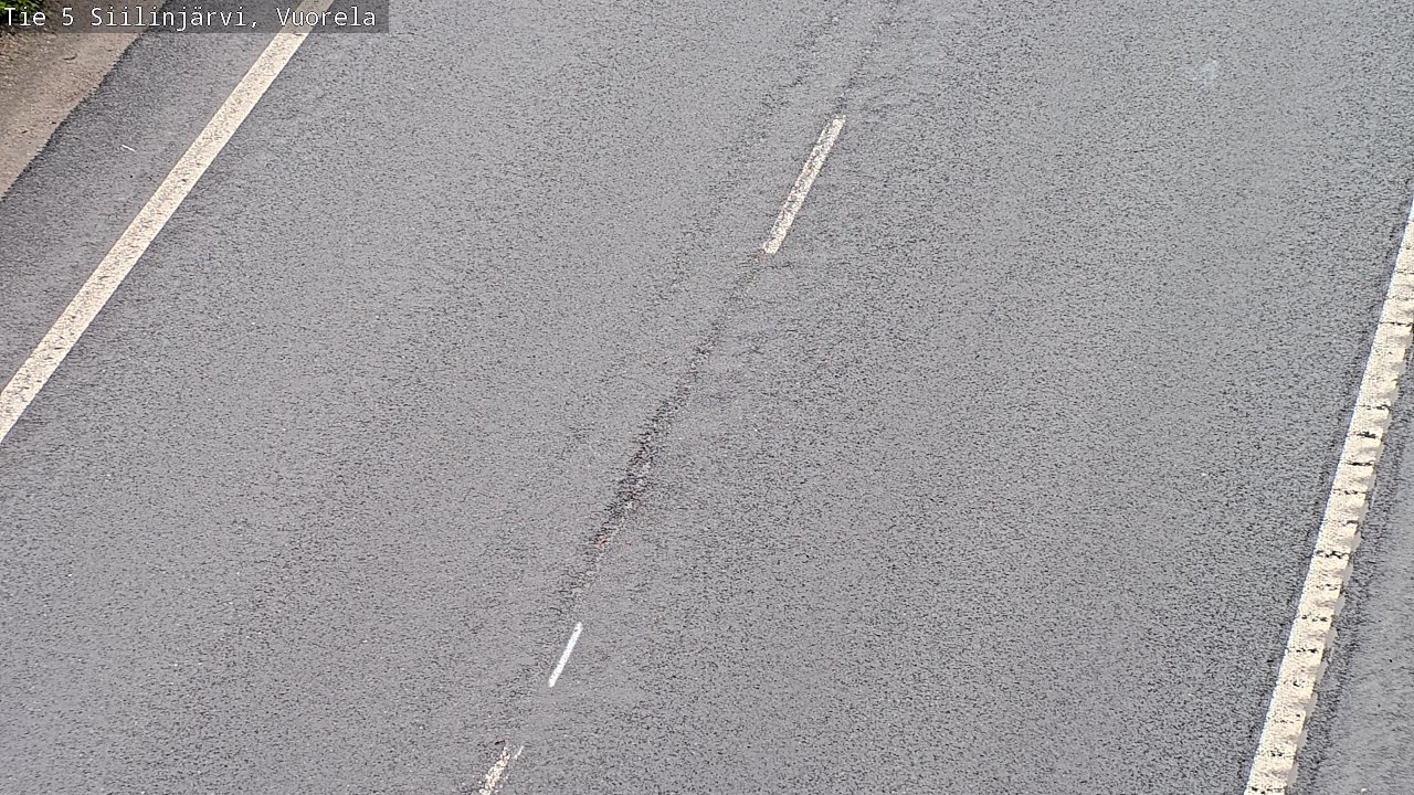 Weather Camera Image Väg 5 Siilinjärvi, Vuorela, Siilinjärvi, Pohjois-Savo