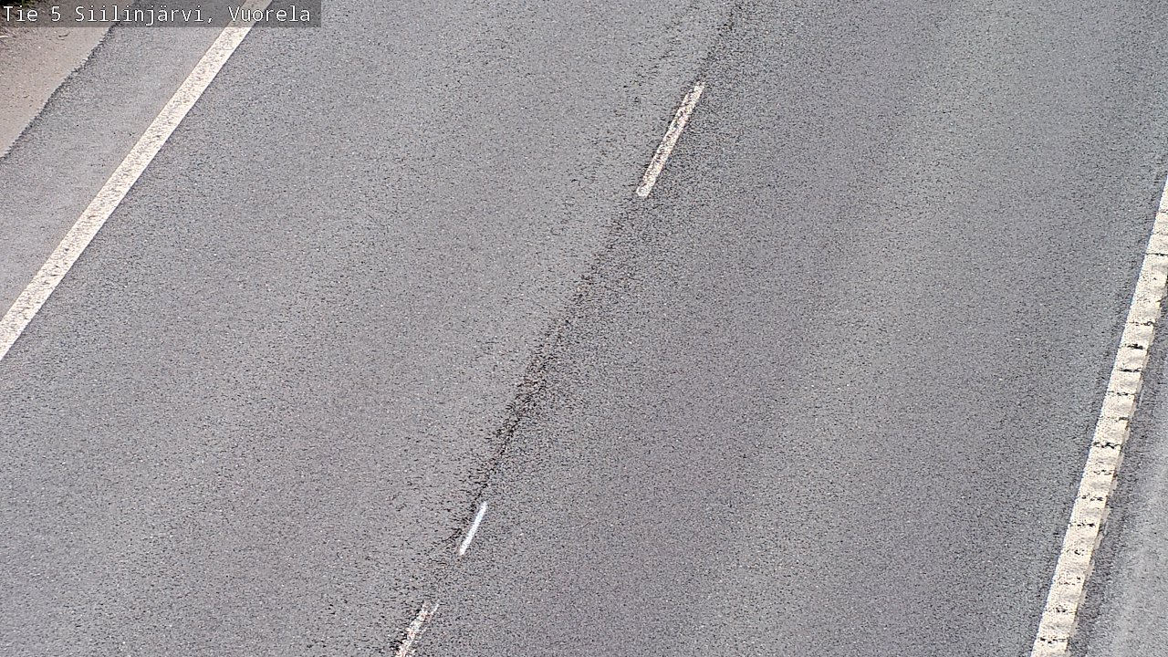 Weather Camera Image Road 5 Siilinjärvi, Vuorela, Siilinjärvi, Pohjois-Savo