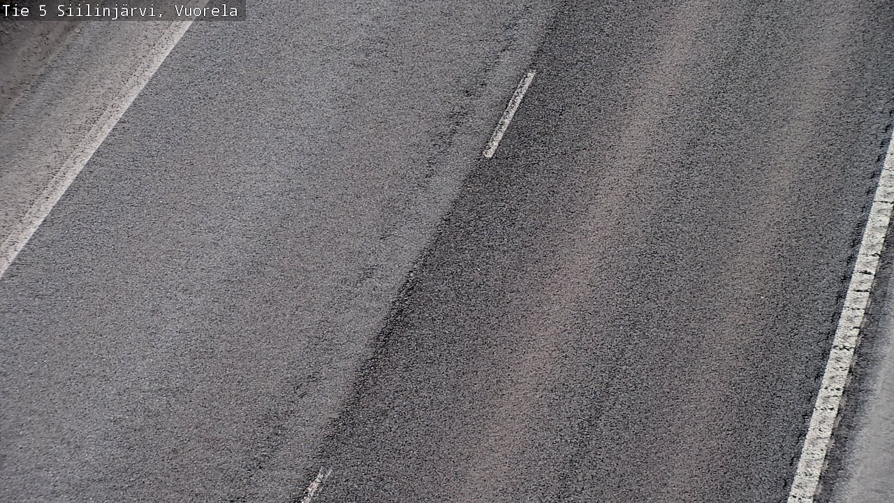 Weather Camera Image Väg 5 Siilinjärvi, Vuorela, Siilinjärvi, Pohjois-Savo