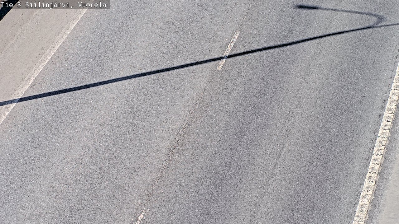 Weather Camera Image Väg 5 Siilinjärvi, Vuorela, Siilinjärvi, Pohjois-Savo