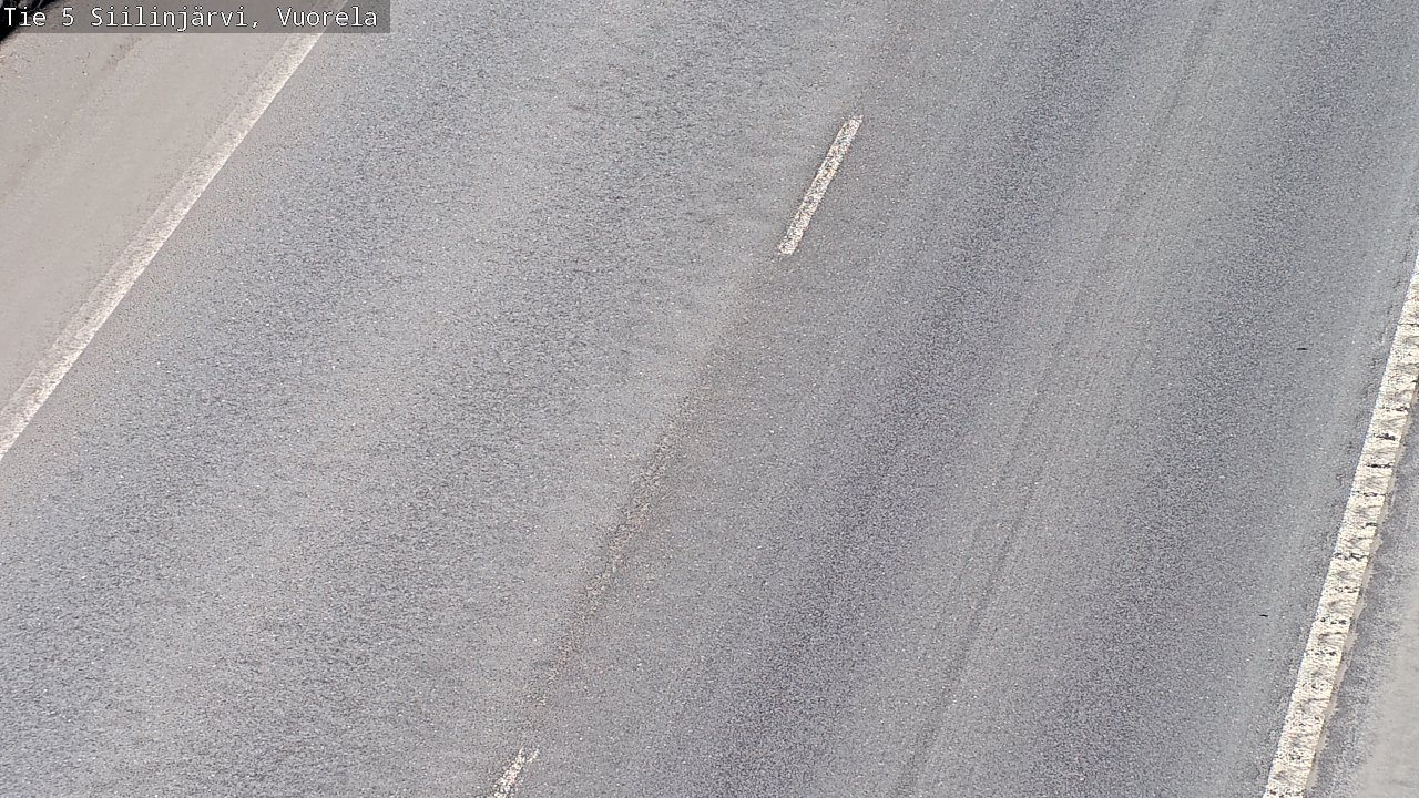 Weather Camera Image Väg 5 Siilinjärvi, Vuorela, Siilinjärvi, Pohjois-Savo