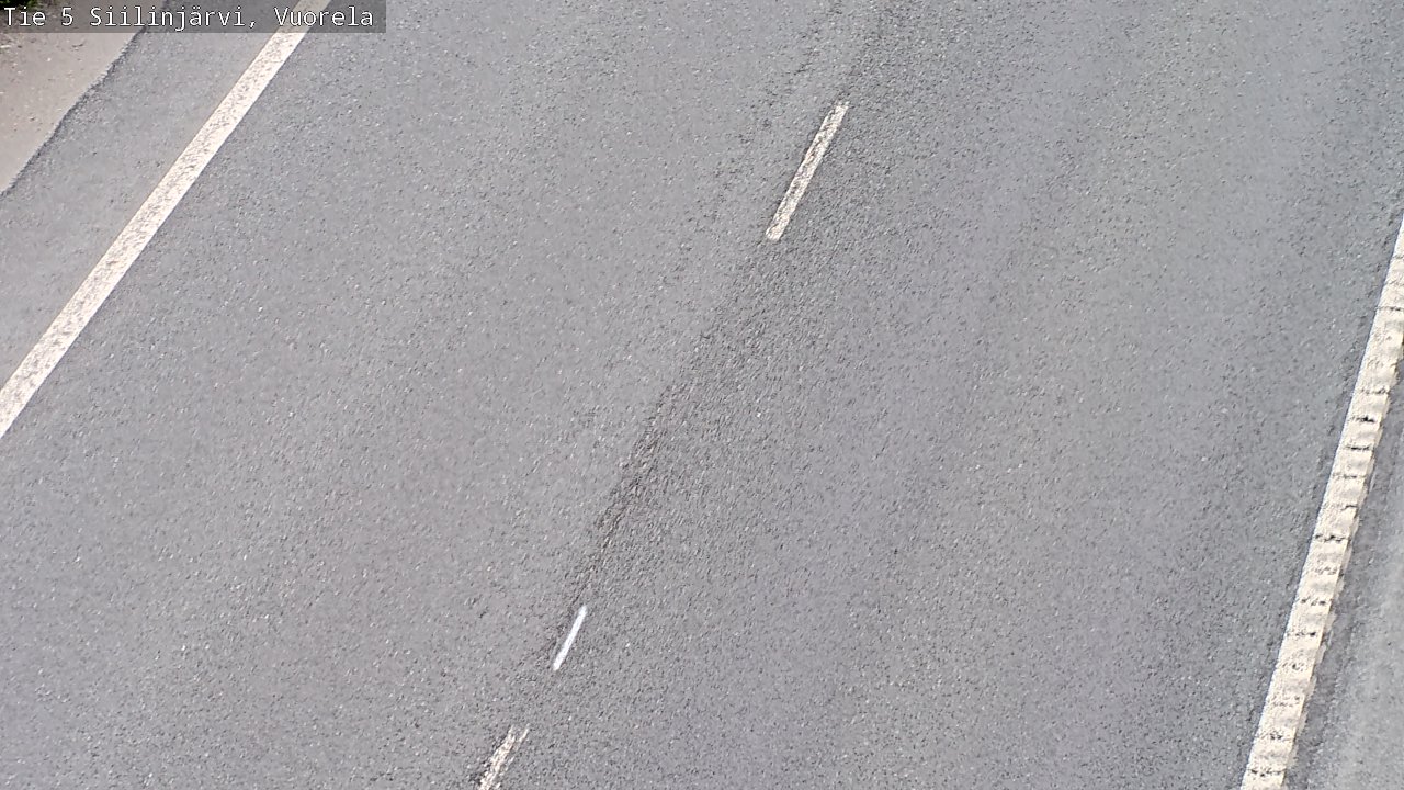 Weather Camera Image Road 5 Siilinjärvi, Vuorela, Siilinjärvi, Pohjois-Savo