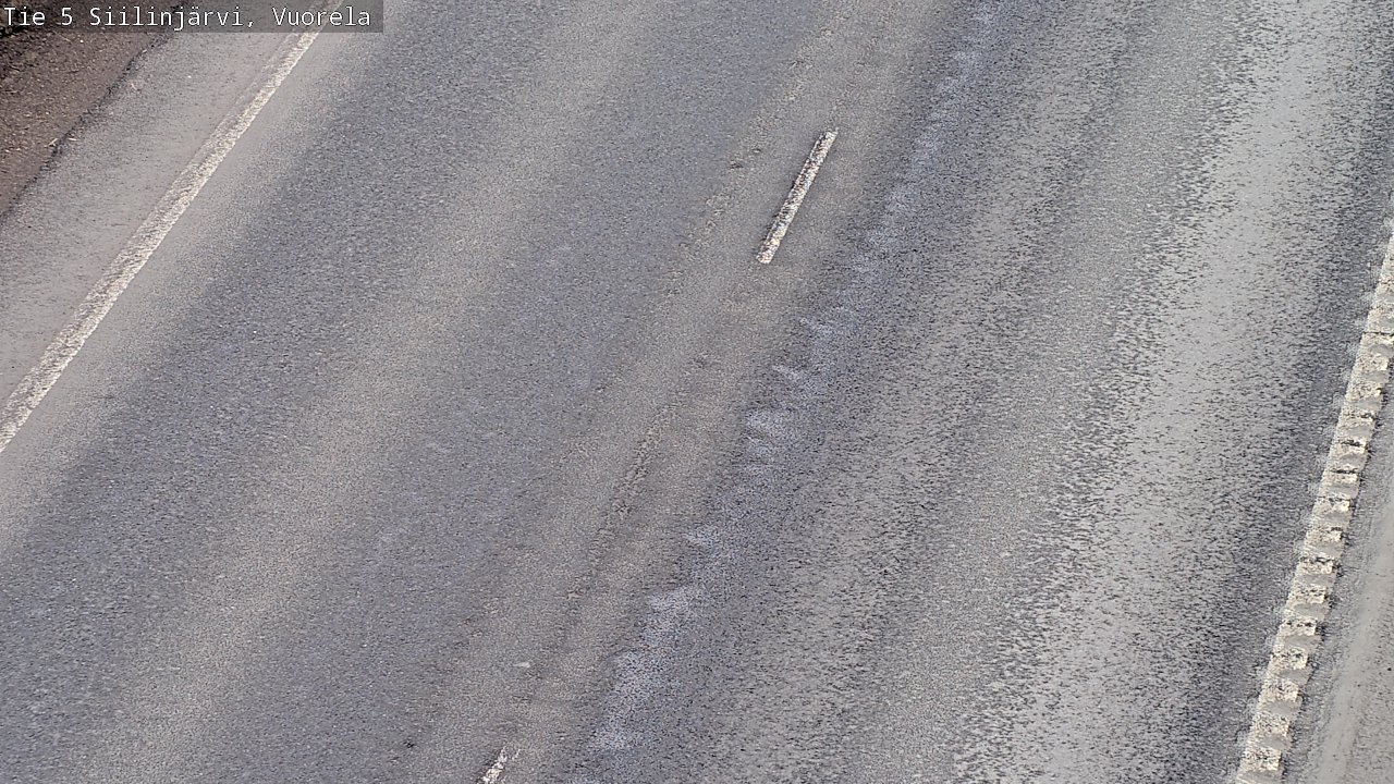 Weather Camera Image Väg 5 Siilinjärvi, Vuorela, Siilinjärvi, Pohjois-Savo