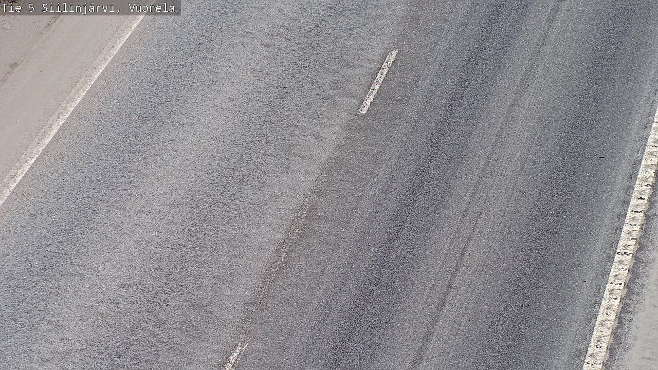 Weather Camera Image Väg 5 Siilinjärvi, Vuorela, Siilinjärvi, Pohjois-Savo