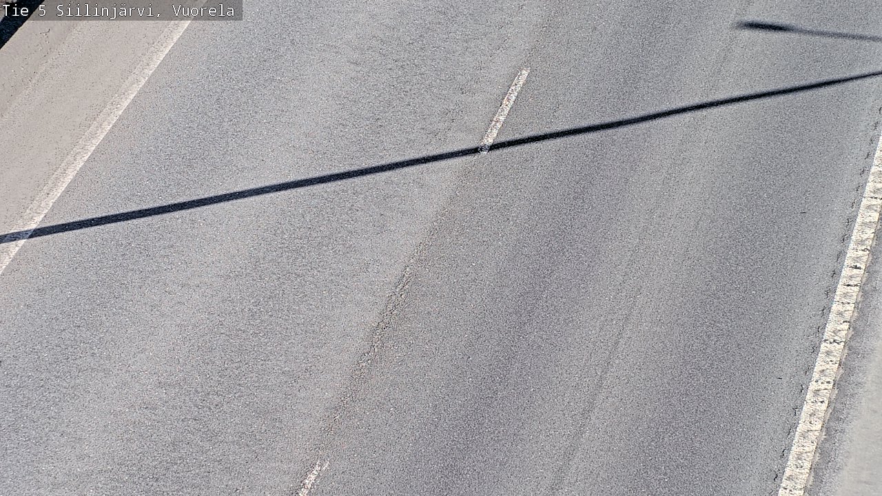 Weather Camera Image Väg 5 Siilinjärvi, Vuorela, Siilinjärvi, Pohjois-Savo