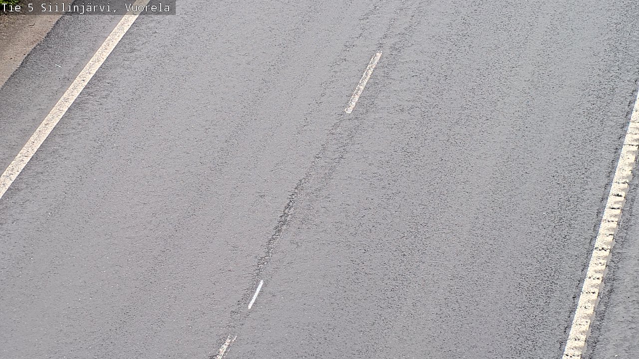Weather Camera Image Väg 5 Siilinjärvi, Vuorela, Siilinjärvi, Pohjois-Savo