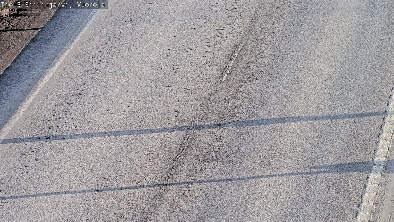 Weather Camera Image Väg 5 Siilinjärvi, Vuorela, Siilinjärvi, Pohjois-Savo