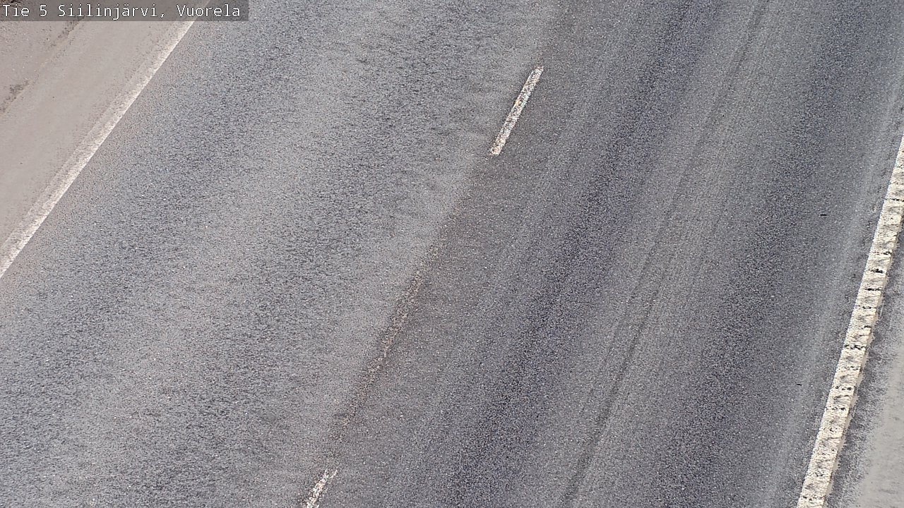 Weather Camera Image Väg 5 Siilinjärvi, Vuorela, Siilinjärvi, Pohjois-Savo