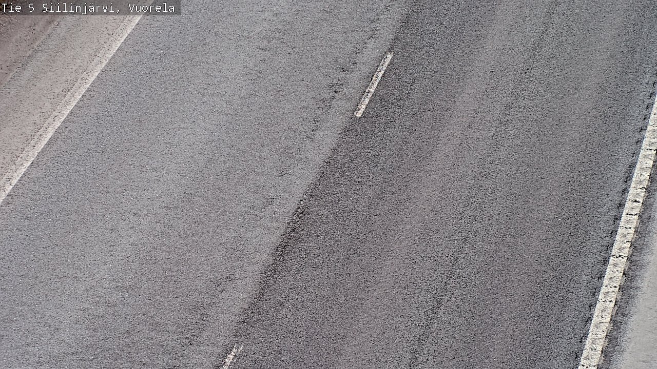 Weather Camera Image Väg 5 Siilinjärvi, Vuorela, Siilinjärvi, Pohjois-Savo