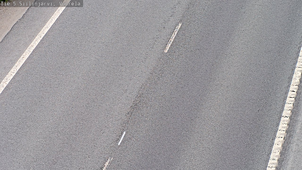 Weather Camera Image Road 5 Siilinjärvi, Vuorela, Siilinjärvi, Pohjois-Savo
