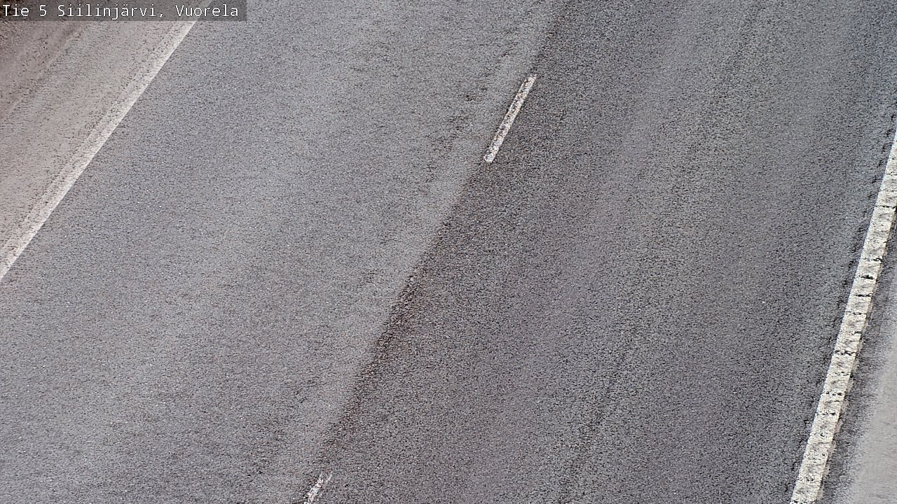 Weather Camera Image Väg 5 Siilinjärvi, Vuorela, Siilinjärvi, Pohjois-Savo