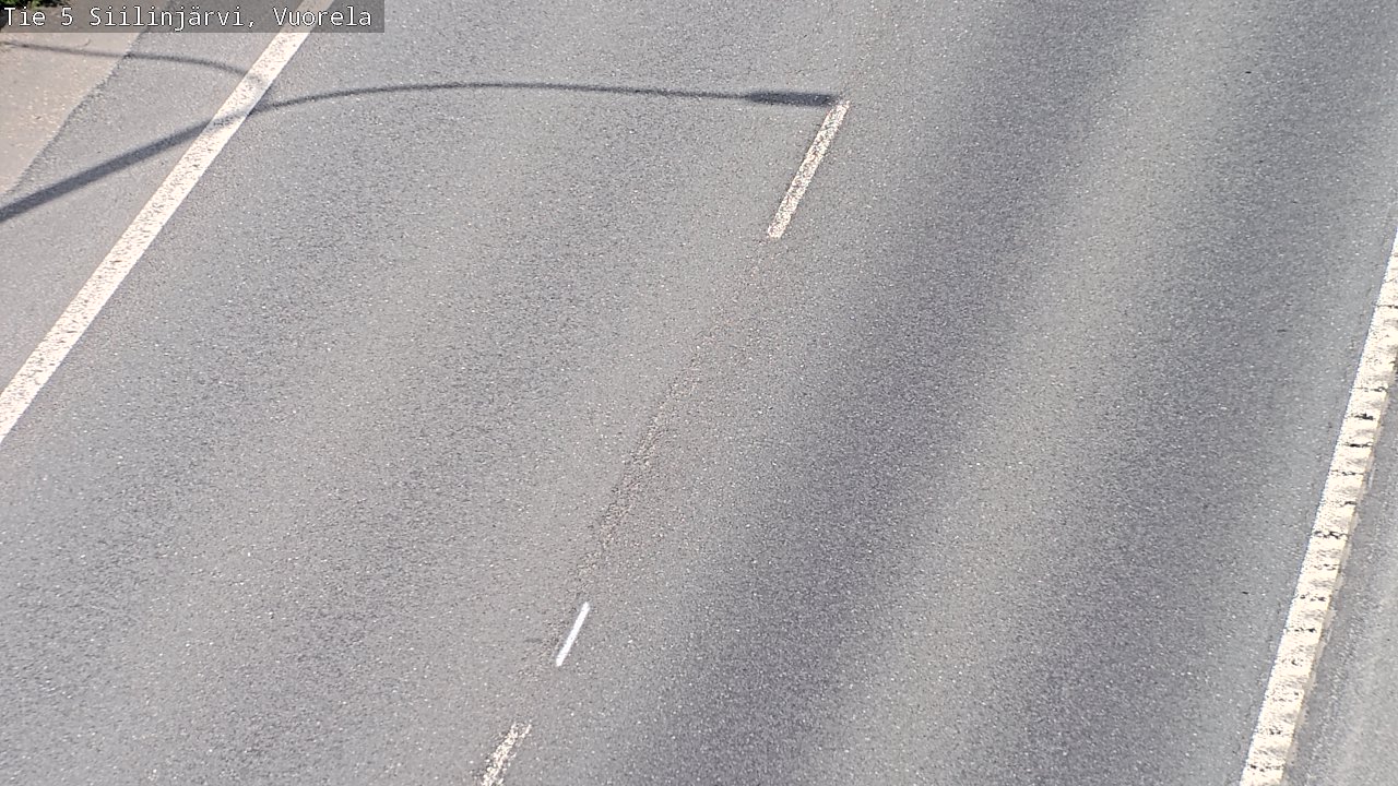 Weather Camera Image Road 5 Siilinjärvi, Vuorela, Siilinjärvi, Pohjois-Savo