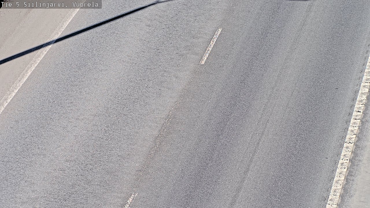Weather Camera Image Väg 5 Siilinjärvi, Vuorela, Siilinjärvi, Pohjois-Savo