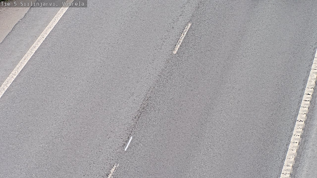 Weather Camera Image Road 5 Siilinjärvi, Vuorela, Siilinjärvi, Pohjois-Savo
