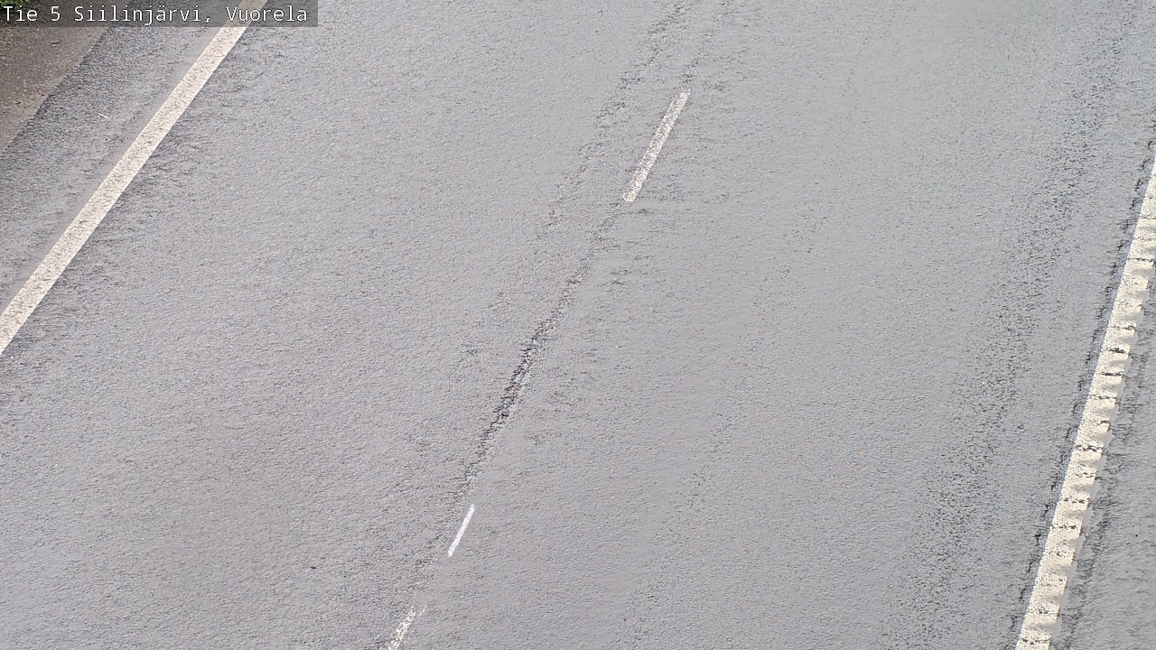 Weather Camera Image Väg 5 Siilinjärvi, Vuorela, Siilinjärvi, Pohjois-Savo