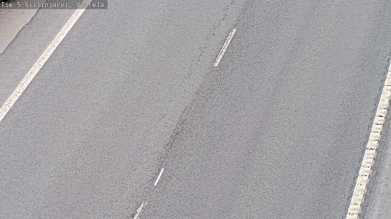 Weather Camera Image Road 5 Siilinjärvi, Vuorela, Siilinjärvi, Pohjois-Savo
