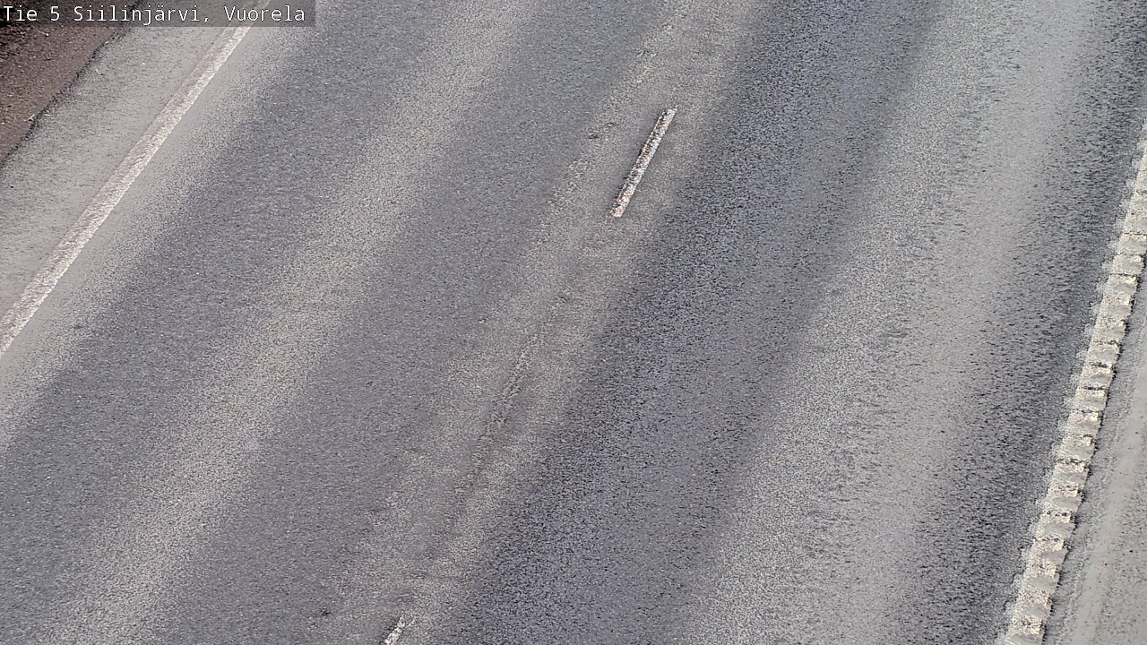 Weather Camera Image Väg 5 Siilinjärvi, Vuorela, Siilinjärvi, Pohjois-Savo