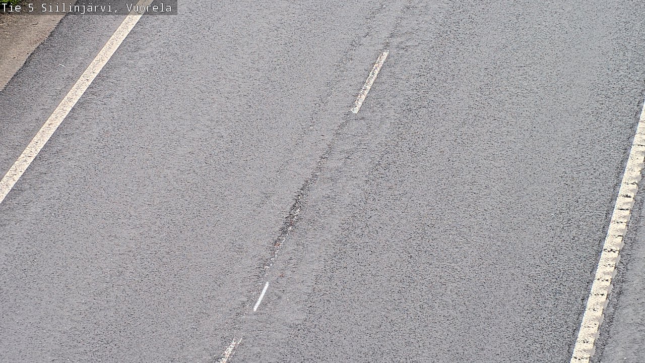 Weather Camera Image Väg 5 Siilinjärvi, Vuorela, Siilinjärvi, Pohjois-Savo