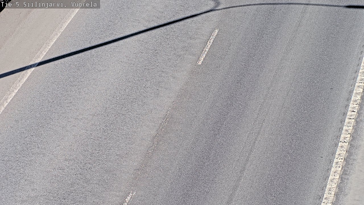 Weather Camera Image Väg 5 Siilinjärvi, Vuorela, Siilinjärvi, Pohjois-Savo