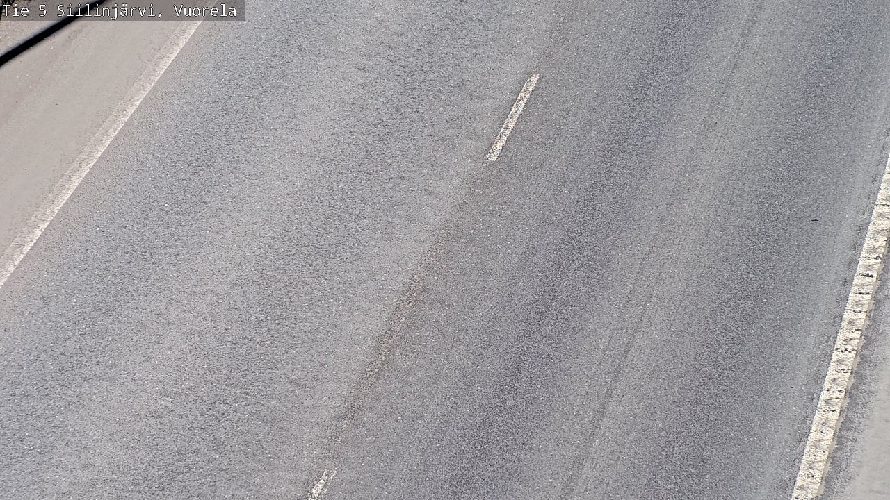 Weather Camera Image Väg 5 Siilinjärvi, Vuorela, Siilinjärvi, Pohjois-Savo