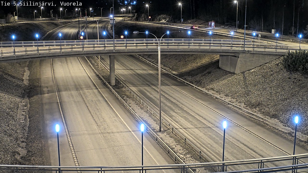 Kelikamerat Kuva Tie 5 Siilinjärvi, Vuorela, Siilinjärvi, Pohjois-Savo