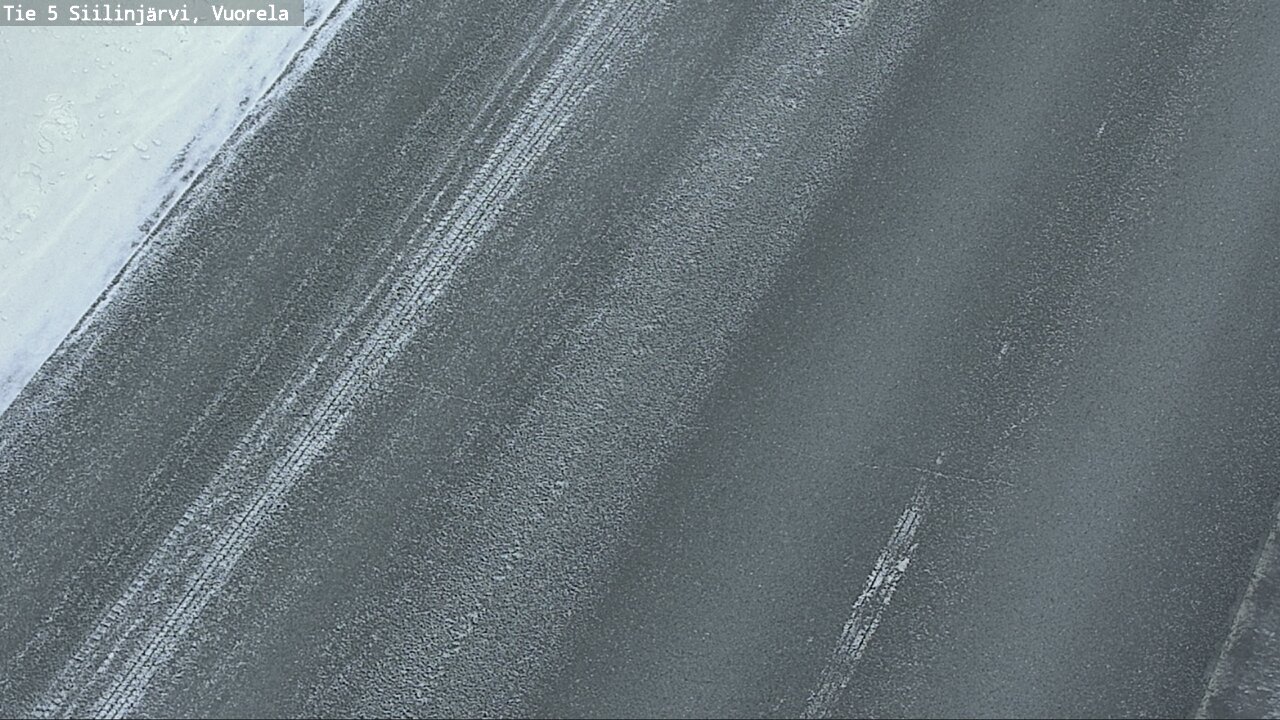 Weather Camera Image Väg 5 Siilinjärvi, Vuorela, Siilinjärvi, Pohjois-Savo