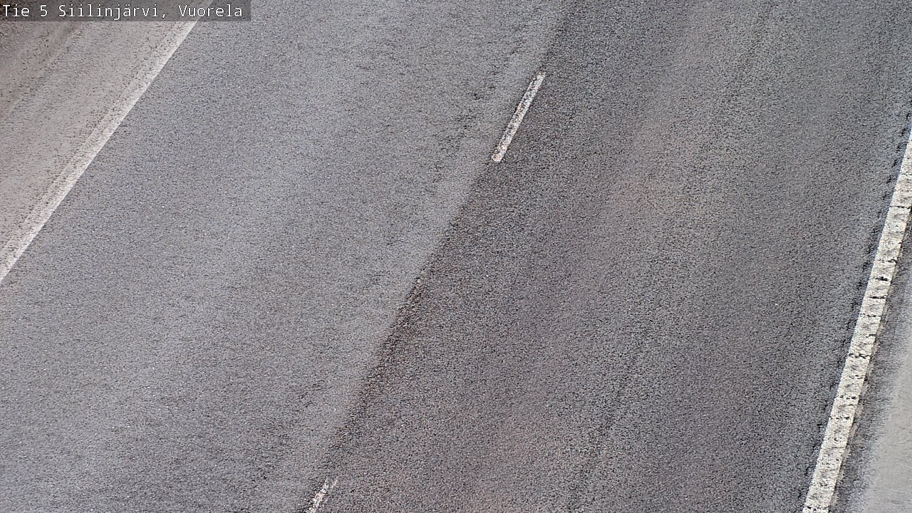 Weather Camera Image Väg 5 Siilinjärvi, Vuorela, Siilinjärvi, Pohjois-Savo