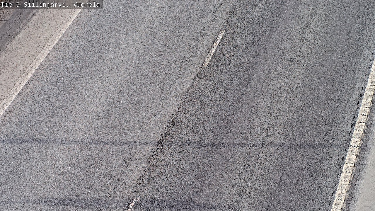 Weather Camera Image Väg 5 Siilinjärvi, Vuorela, Siilinjärvi, Pohjois-Savo