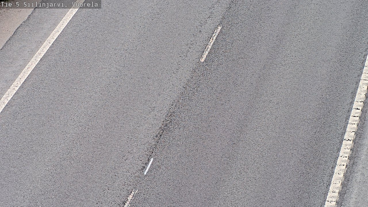 Weather Camera Image Road 5 Siilinjärvi, Vuorela, Siilinjärvi, Pohjois-Savo
