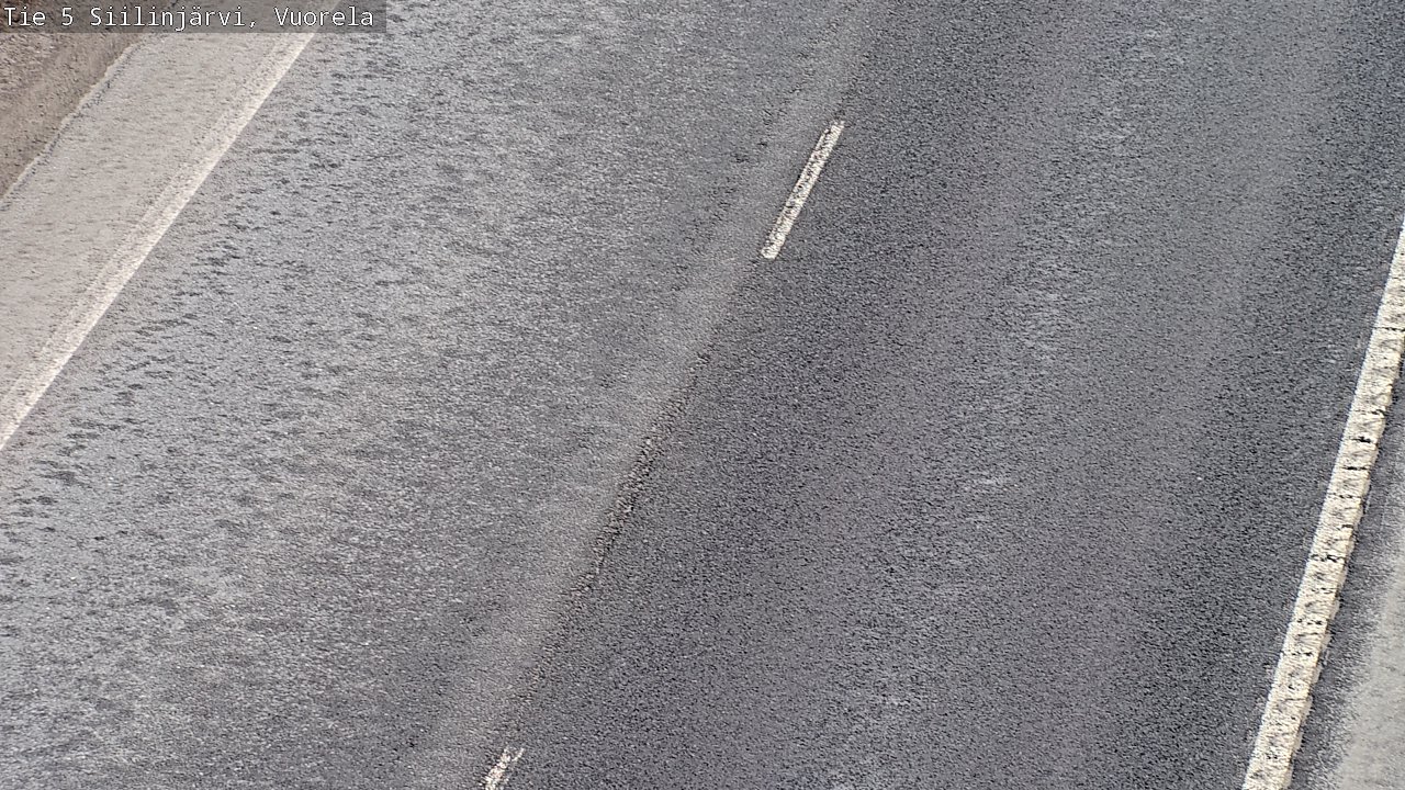 Weather Camera Image Väg 5 Siilinjärvi, Vuorela, Siilinjärvi, Pohjois-Savo