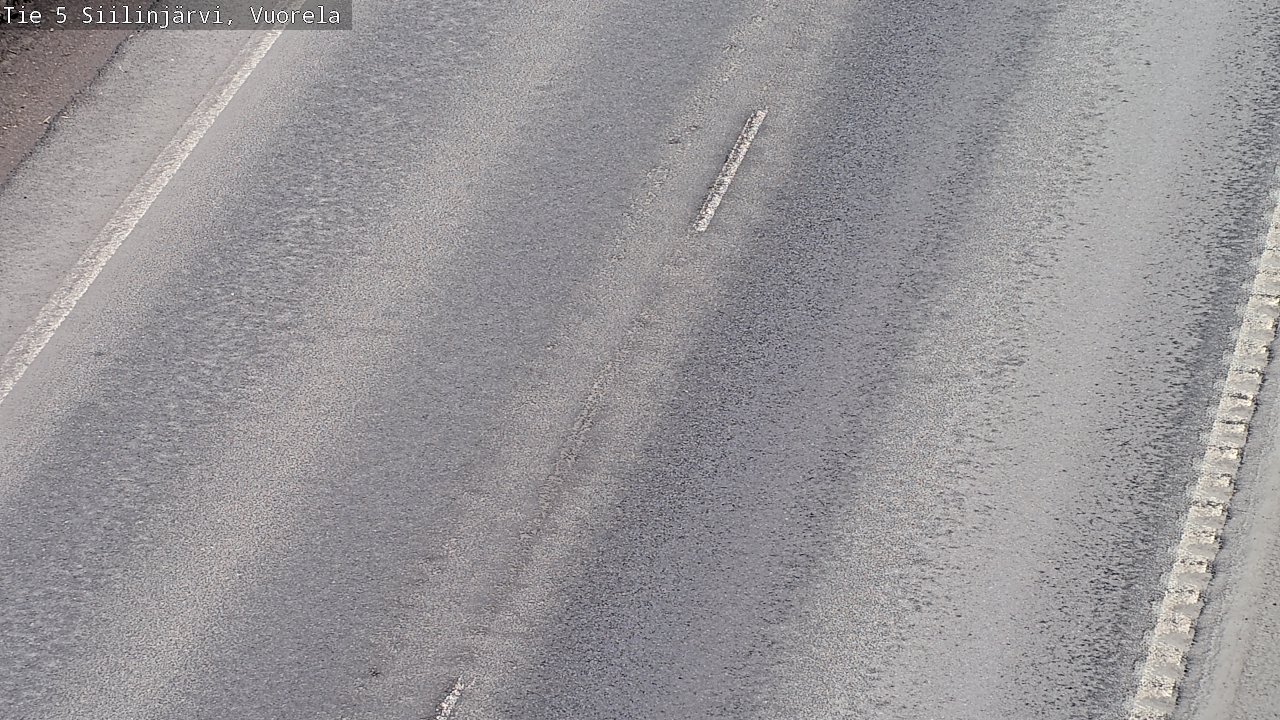 Weather Camera Image Väg 5 Siilinjärvi, Vuorela, Siilinjärvi, Pohjois-Savo