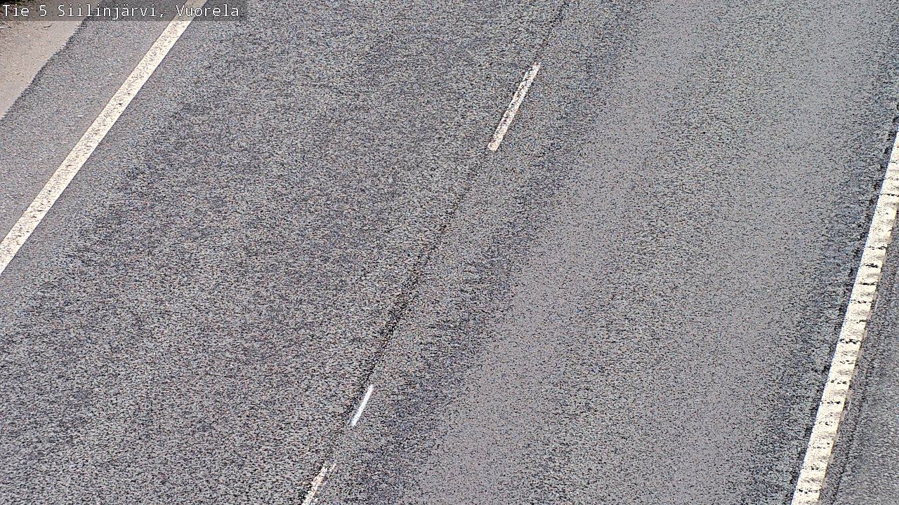 Weather Camera Image Road 5 Siilinjärvi, Vuorela, Siilinjärvi, Pohjois-Savo