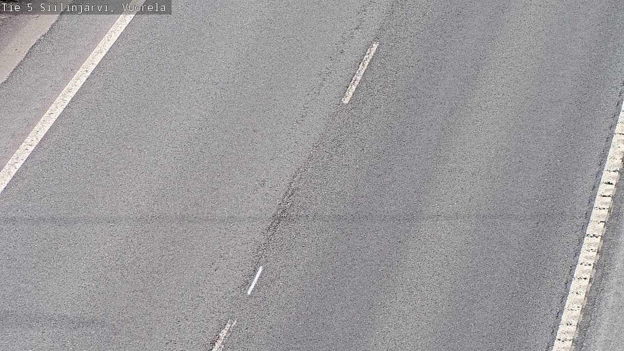 Weather Camera Image Road 5 Siilinjärvi, Vuorela, Siilinjärvi, Pohjois-Savo