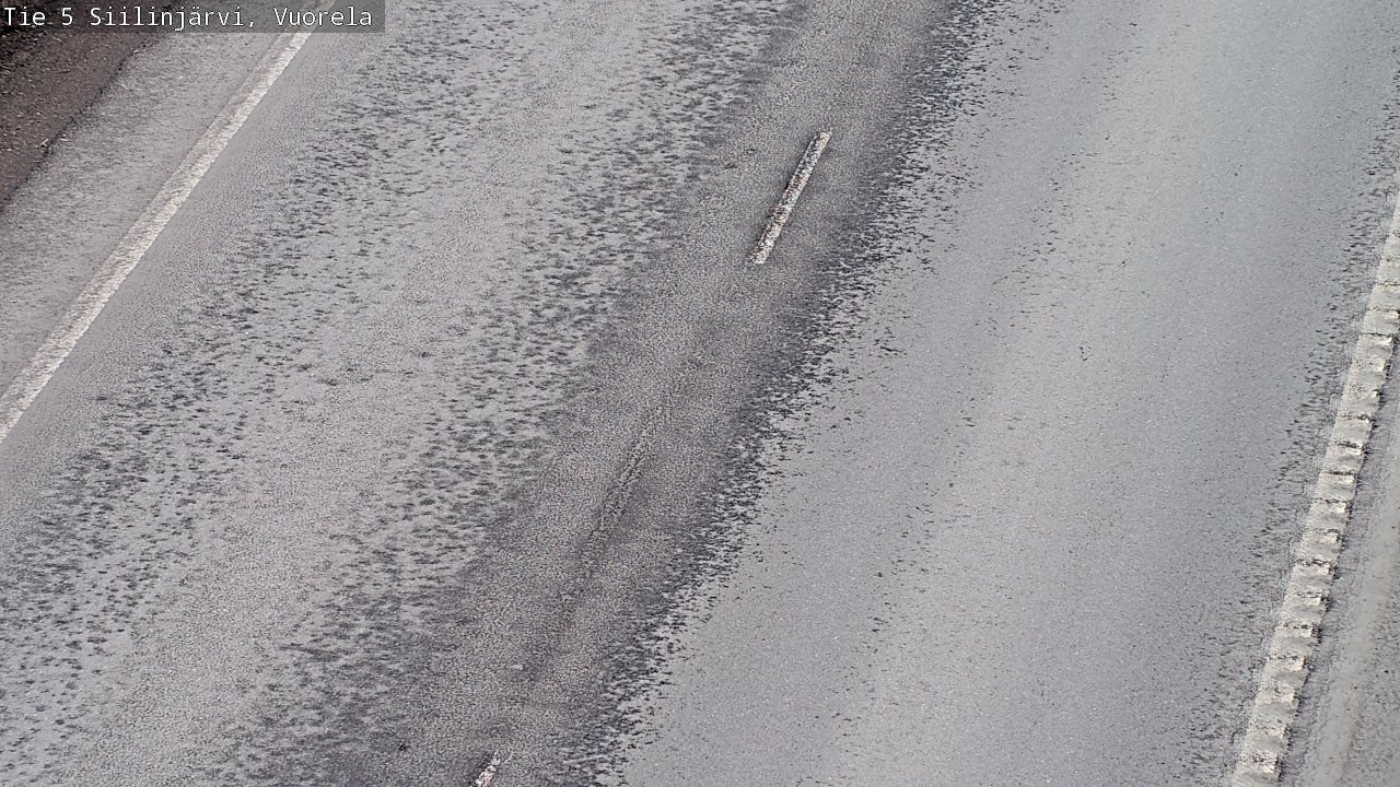 Weather Camera Image Väg 5 Siilinjärvi, Vuorela, Siilinjärvi, Pohjois-Savo