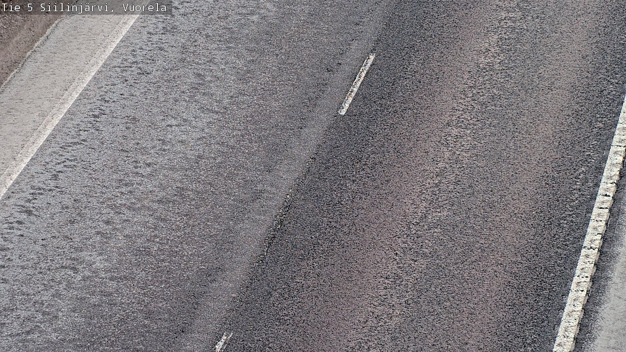 Weather Camera Image Väg 5 Siilinjärvi, Vuorela, Siilinjärvi, Pohjois-Savo