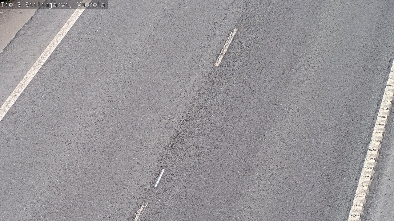 Weather Camera Image Road 5 Siilinjärvi, Vuorela, Siilinjärvi, Pohjois-Savo