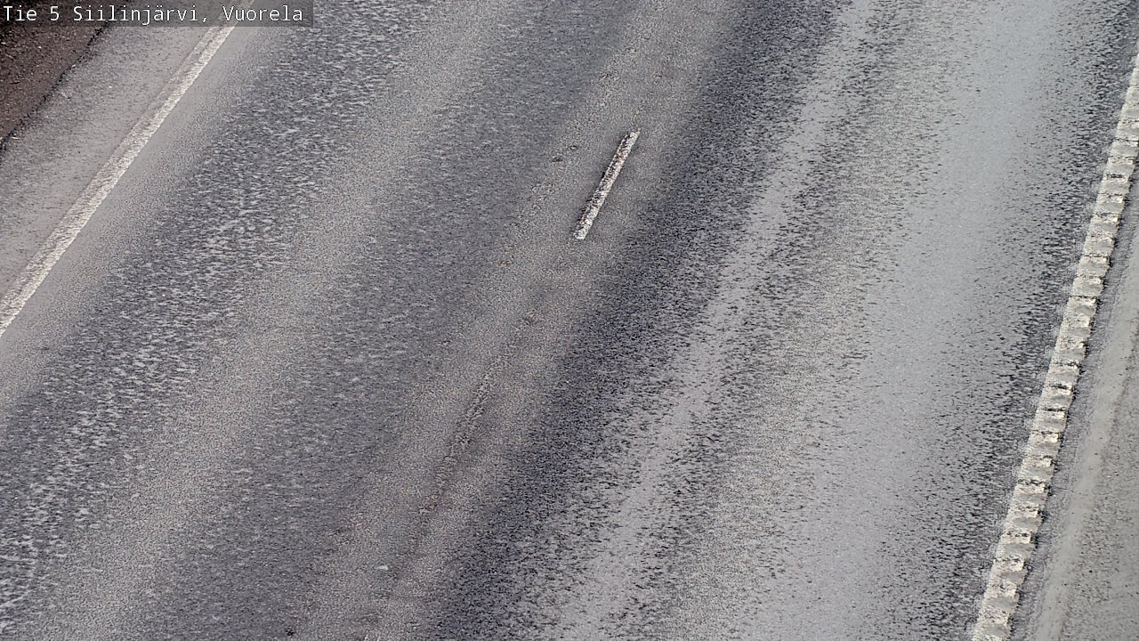 Weather Camera Image Väg 5 Siilinjärvi, Vuorela, Siilinjärvi, Pohjois-Savo