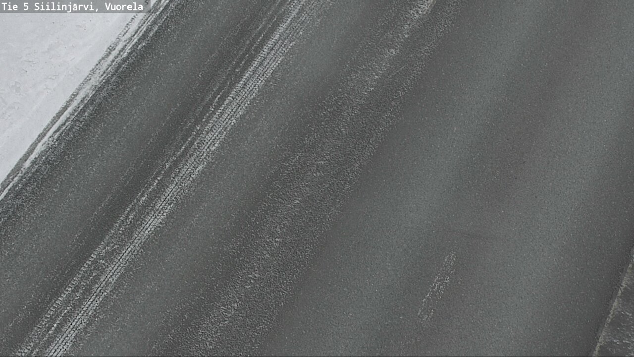 Weather Camera Image Väg 5 Siilinjärvi, Vuorela, Siilinjärvi, Pohjois-Savo