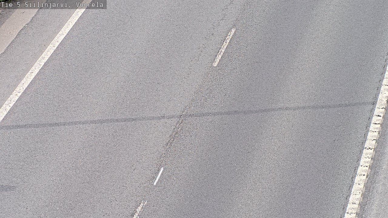Weather Camera Image Road 5 Siilinjärvi, Vuorela, Siilinjärvi, Pohjois-Savo