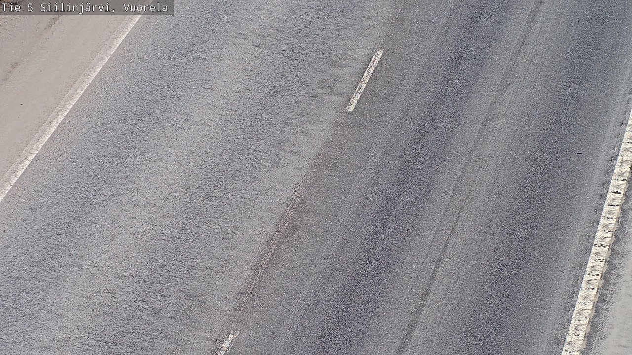 Weather Camera Image Väg 5 Siilinjärvi, Vuorela, Siilinjärvi, Pohjois-Savo