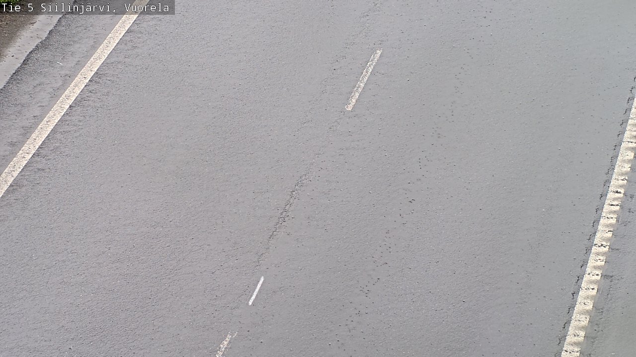 Weather Camera Image Väg 5 Siilinjärvi, Vuorela, Siilinjärvi, Pohjois-Savo