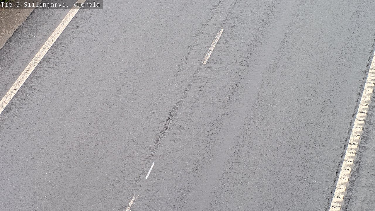 Weather Camera Image Väg 5 Siilinjärvi, Vuorela, Siilinjärvi, Pohjois-Savo
