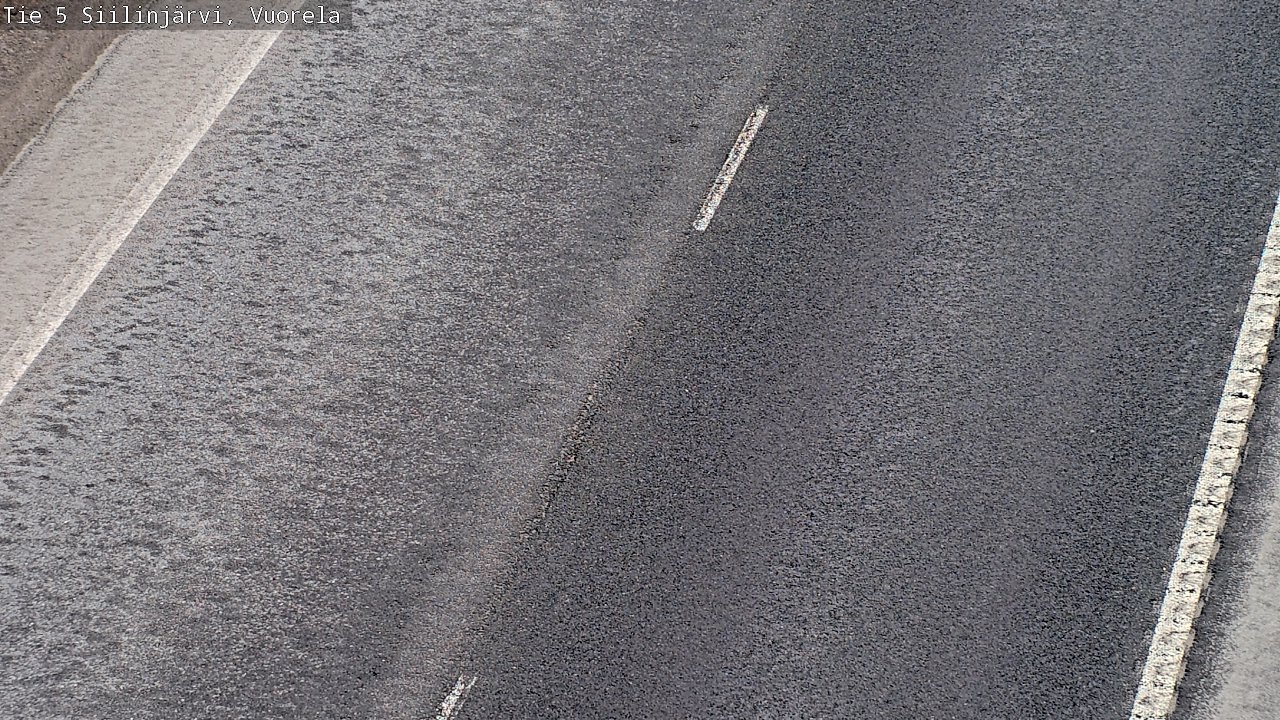 Weather Camera Image Väg 5 Siilinjärvi, Vuorela, Siilinjärvi, Pohjois-Savo